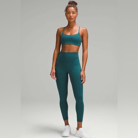 lululemon athletica Pants - Lululemon Wunder Train High-Rise Tight 25"
Storm Teal Sz 6